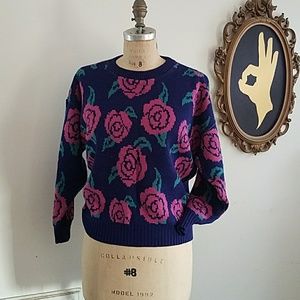 Rosy Festive Sweater